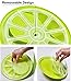 Lougnee Premium Large Salad Spinner 5 Quarts Vegetable Washer with Bowl
