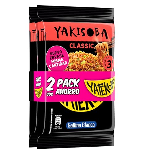 Gallina Blanca - Yakisoba Bag Classic, Pack 2 x 93g