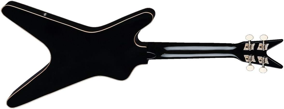 Dean Guitars, 4-String ML Acoustic/Electric Ukulele with Gigbag, Black (UKE E CBK) (UKE ML E CBK)