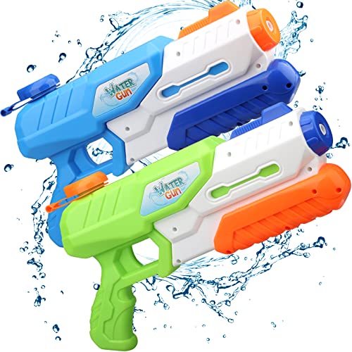 Jumbo Water Gun Toy for Kids, Powerful Beach Sand Toy Cool Water Blaster Soaker Pistol for Adults,...
