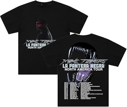 Myke Towers T-Shirt 2024 North America Tour Short Sleeve