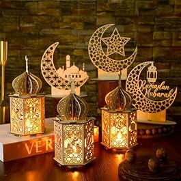 9 Pcs Eid Decorations...