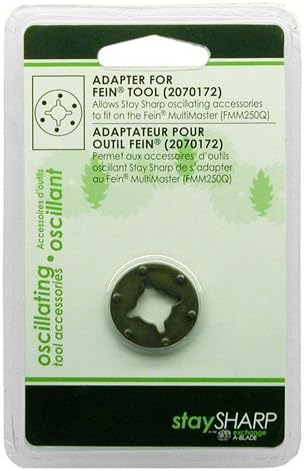 Exchange-a-Blade 2070172 Stay Sharp Oscillating Adapter for Fein_HRC 45 Steel