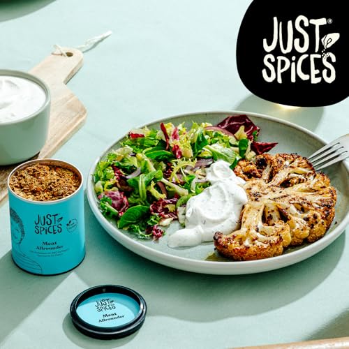 Just Spices Allrounder Gewürzbox I 8 vielseitige Gewürzmixe I In hochwertiger Holzbox verschenken I Gewürzbox