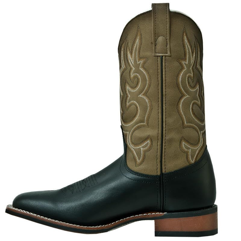 Image of Laredo Mens Lodi Square Toe Casual Boots Mid Calf - Brown