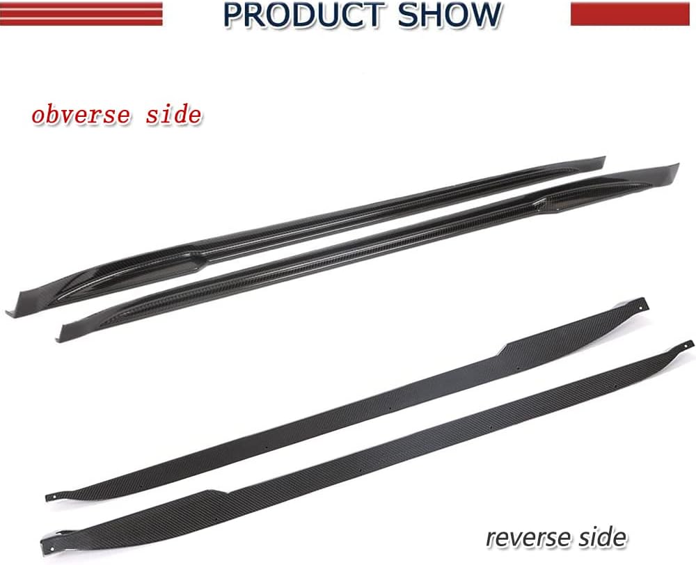 Real Carbon Fiber 911 Side Skirts for Porsche 911 992 2019-2020 Carrera 4 S 4S Coupe 2-Door Car Side Skirt Extension Rocker Panel Splitters Factory Outlet