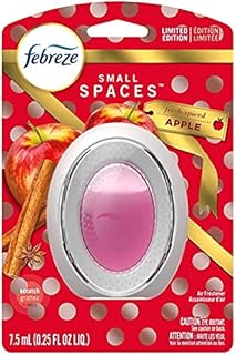 Febreze Small Spaces Air Freshener, Limited Edition Fresh-Spiced Apple Scent, 1 Count (0.25 fl oz)