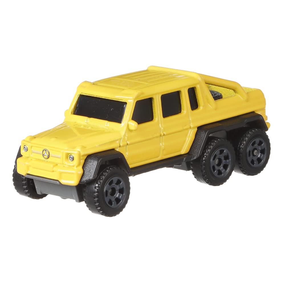 Matchbox Druckguss-Fahrzeug, 5er-Pack, inspiriert von Mercedes-Benz, 5 klassische Stile und Farben