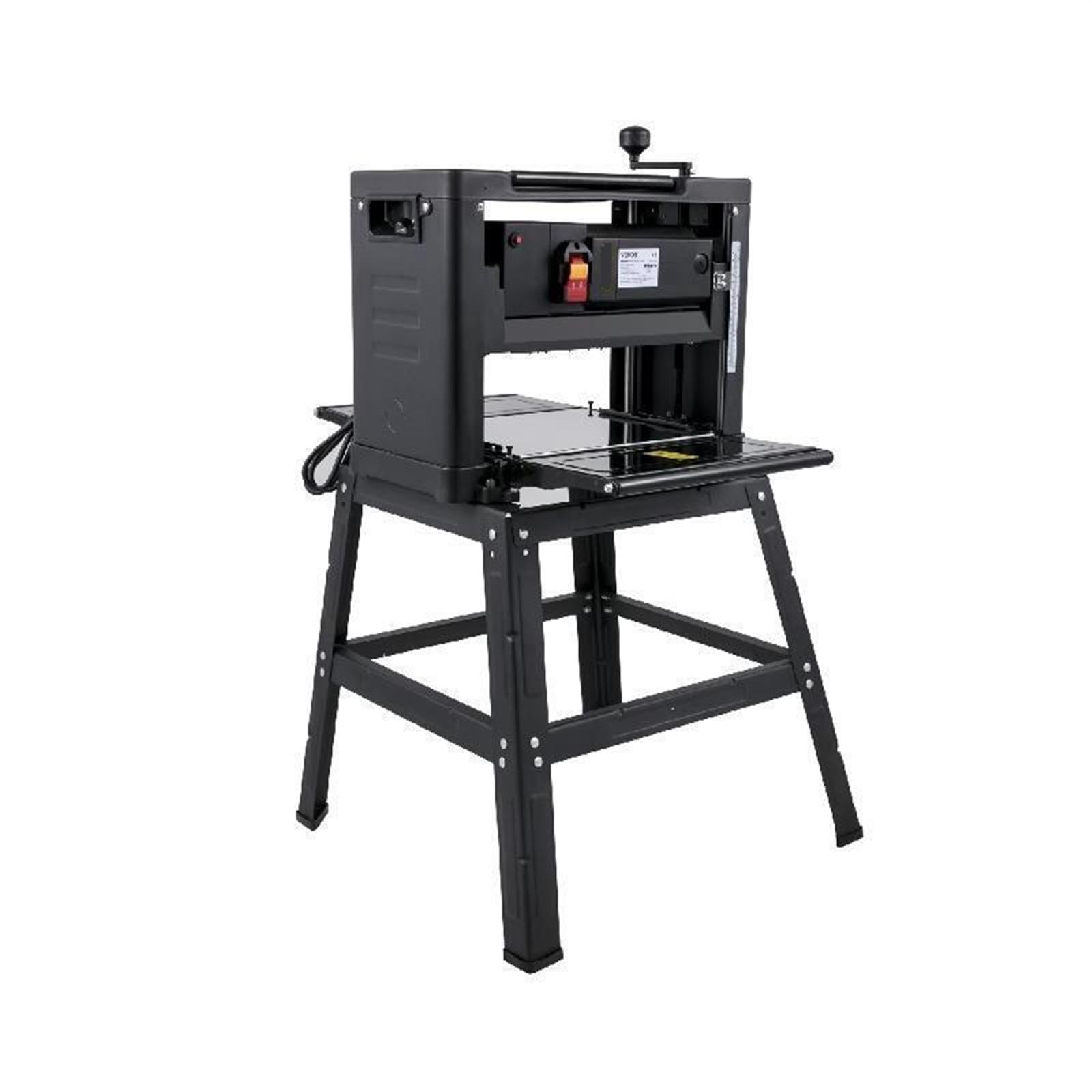 12 Inch Wood Planer 2000W Benchtop Thickness Portable Waterproof Dustproof Heavy Duty Woodworking with Stand HSS Blades