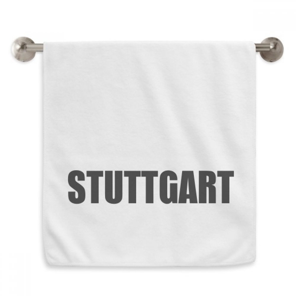 Serviettes débarbouillettes Stuttgart pour le visage et le sport 13x29" blanche