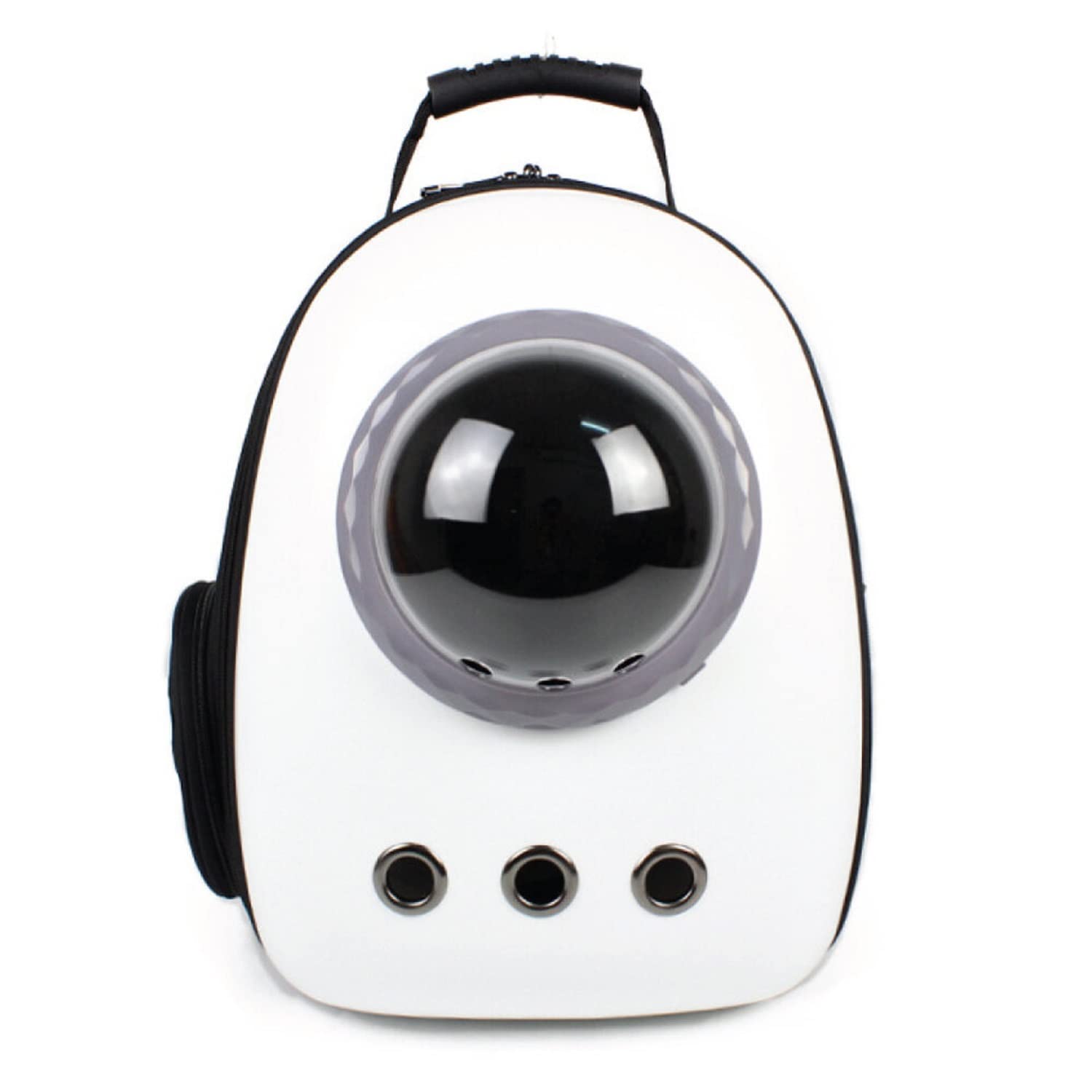 Emily Pets Backpack Cat Transport Cat: Small Dog Backpack Bag Pet Carrier Cat Backpack Chihuahua Travel Transparent Capsule Bubble Carry Bag Cat Bag Carry Backpack Kitten(White) (B09NM4TQGZ) Amazon Price History, Amazon Price Tracker