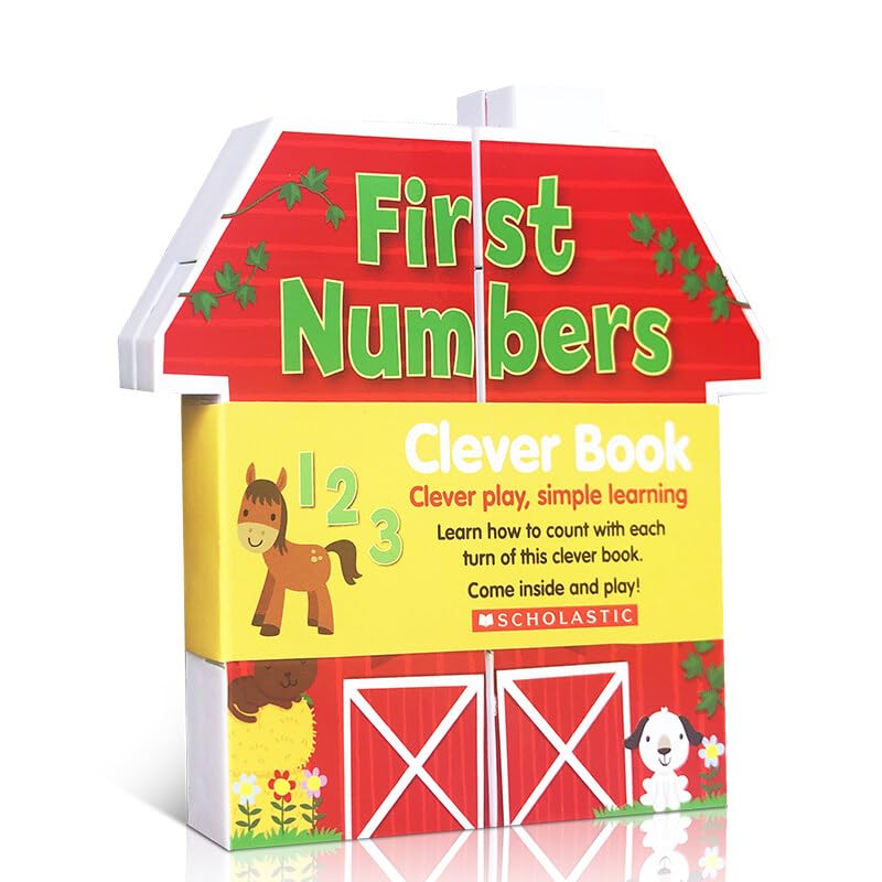 Clever Book: First Numbers Scholastic Children's Learning Reference Books