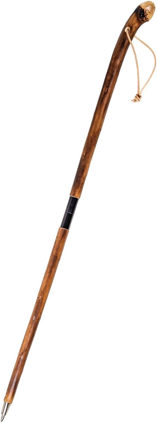 Fritzmann 2 piece root stock, can be dismantled 1.30 m long, hiking stick