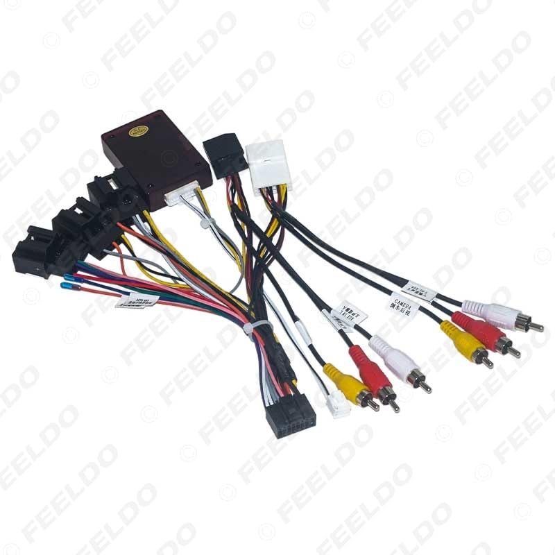 Car Stereo for Audio 16PIN Android Power Cable Adapter for Chevrolet Captiva Epica CD/DVD Player Wiring Harness #HQ6839 - (Color Name: Wire Harness)