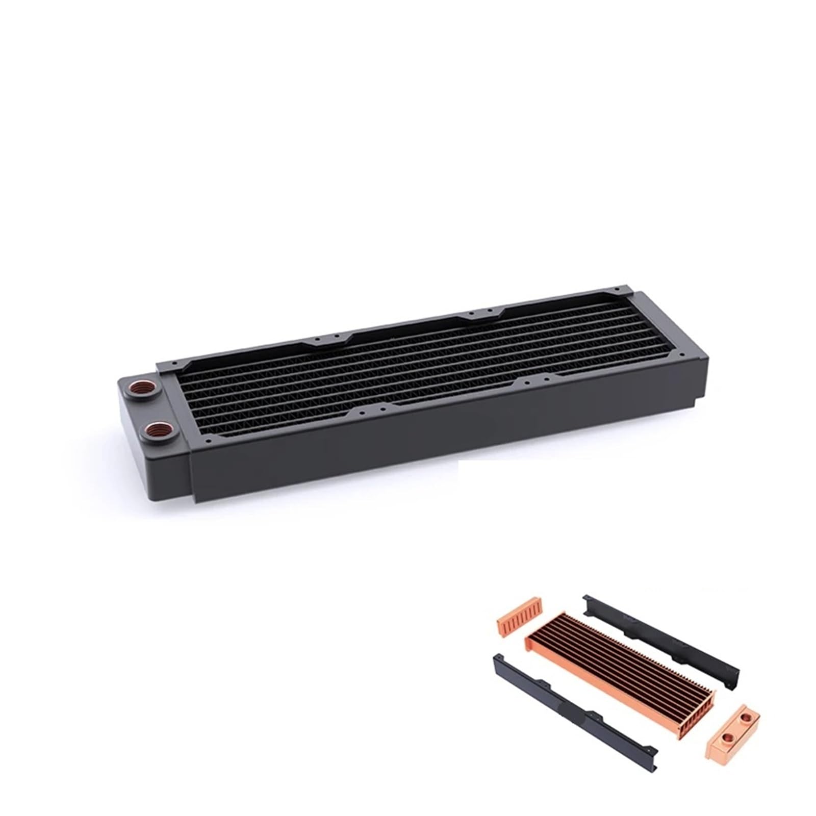Radiateur de Refroidissement à Eau 30 mm CR-RD80RC-TN pour Ventilateur 80 mm