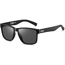 kimorn Polarized Rectangle Sunglasses for Women Men, UV Protection, Classic Retro Sun Glasses for Driving Travel Outdoor