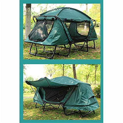 Carpa de camping multiusos con doble capa y bolsa de transporte miniatura 6