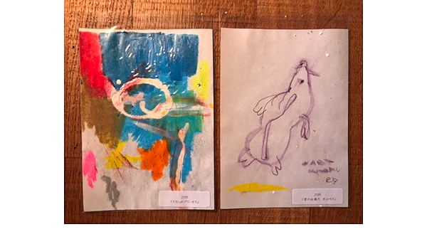 北村直登さん原画花SMサイズNAOTO KITAMURA