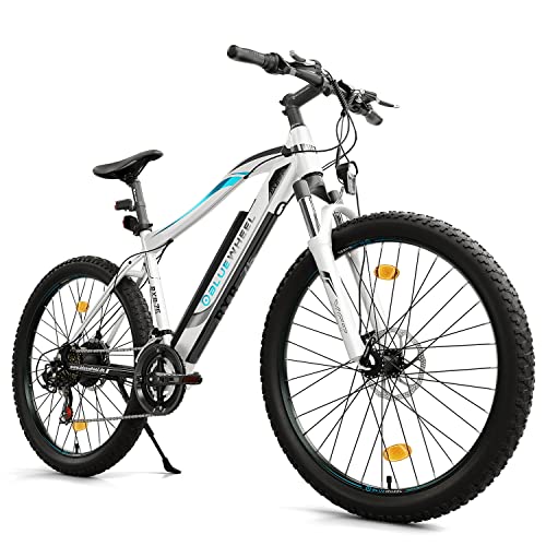 Capacità della Batteria Robusta - Una carica completa di BXB75 MTB motore elettrico bici consente un'autonomia massima di 15 km/h! Inoltre, la batteria agli ioni di litio rimovibile consente di ricaricare la bicicletta in qualsiasi momento e in qualsiasi luogo.