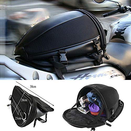 Bolsa trasera impermeable para asiento trasero de motocicleta MACHSWON con capacidad de 30 litros miniatura 3
