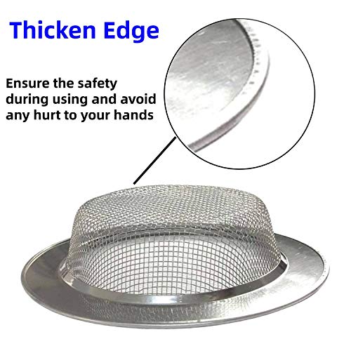 Pack de 2 Coladores para Fregadero de Cocina de Acero Inoxidable miniatura 6