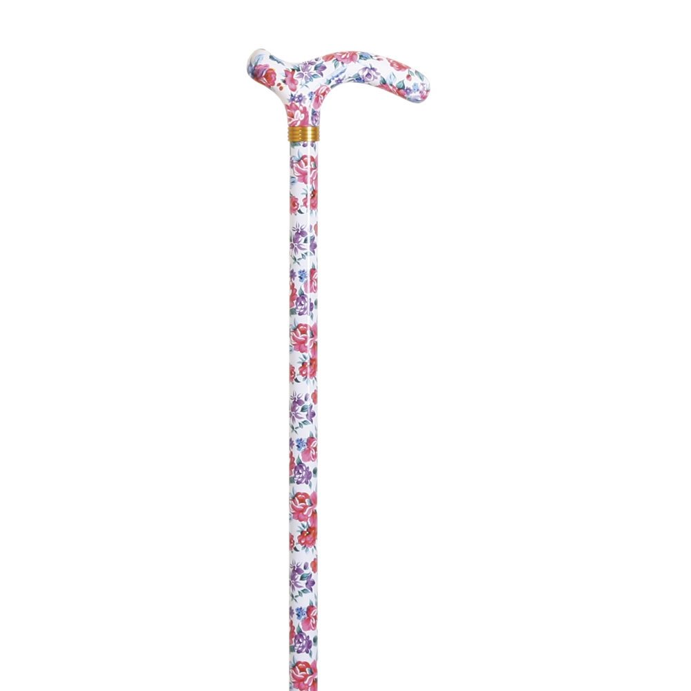 Baston Muletilla Extensible Estampada Flores 417-Unidad