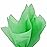 PMLAND Premium Gift Wrapping Tissue Paper Grass Green Color 100 Sheets 2015 Inches Bulk for Gifts Bags Crafts Packaging Decorations Holidays Parties