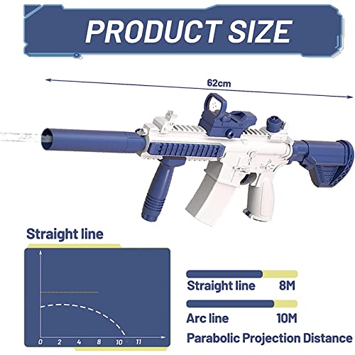 Pistola De áGua Pressurizada, M416 Pistolas De áGua Pistola De áGua, Brinquedos De Piscina Para Adul