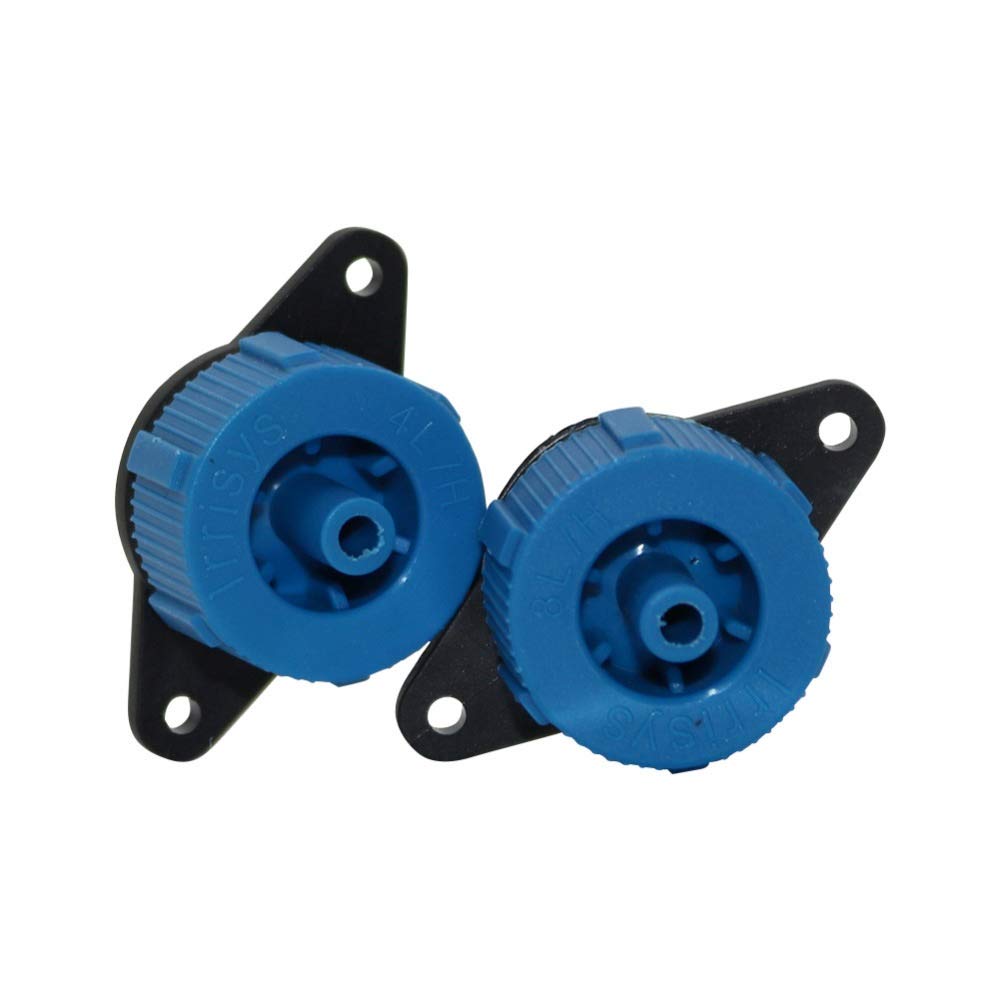 Kit de manguera de rociadores de plantas 200 piezas Jardín 4L / 8L H/H emisor de presión de compensación Gotero manguera de riego por goteo Micro Cabeza de ahorro de agua de riego con gotero