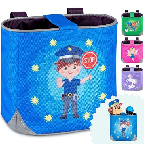 wonneklein Lenkertasche Polizist - Fahrradtasche für Kinder - für...