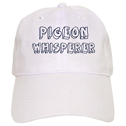 CafePress Pigeon Whisperer Cap Unique Adjustable Baseball Hat White