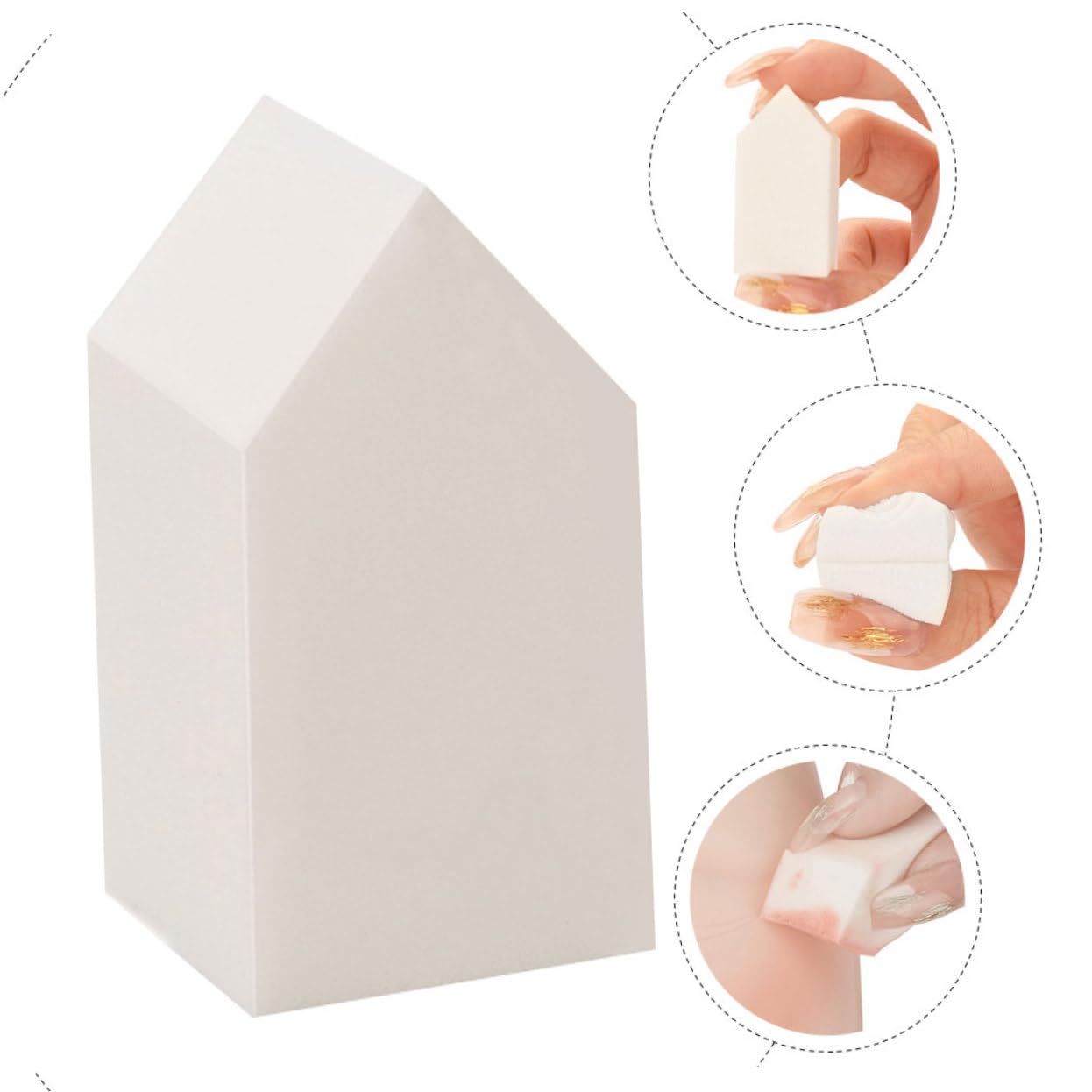 400 Esponjas Para Polvos, Esponjas Para Maquillaje, Esponjas Para Base De Maquillaje, Almohadillas Para Maquillaje, Almohadillas Para Base De Maquillaje