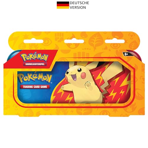 Trousse à Crayons Pokémon Pikachu Cadeau Parfait Contenant 2 Boosters