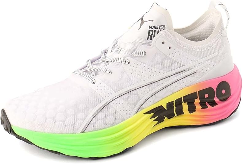 Amazon | PUMA Foreverrun Nitro Futrograde, ブラック, 7.5