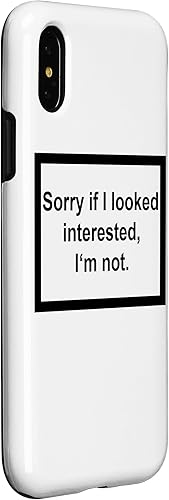 Miniatura 9 de iPhone 12 Pro Max Sorry If I looked Interested I'm not - Funny Daying Gift Case