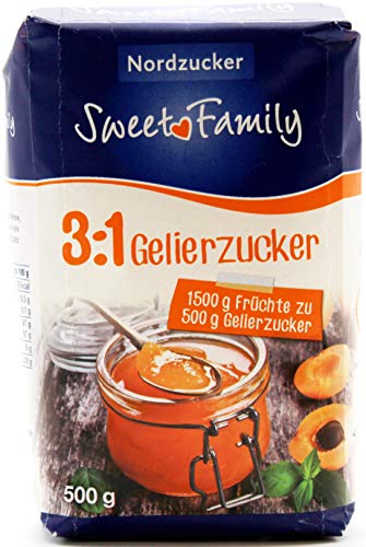 Nordzucker Sweet Family Gelierzucker 3:1, 14er Pack (14 x 500g)