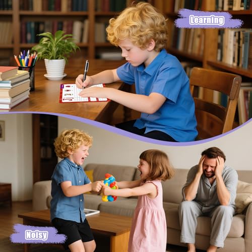 Edumix ABC Handwriting Drawing Practice Cards,Alphabet & Number Dry Erase Board for Kids,Phonics Sight Word Flash Card,Letter Practice for Kindergarten,Perfect for Preschool, Homeschool & Kindergarten - Image 4