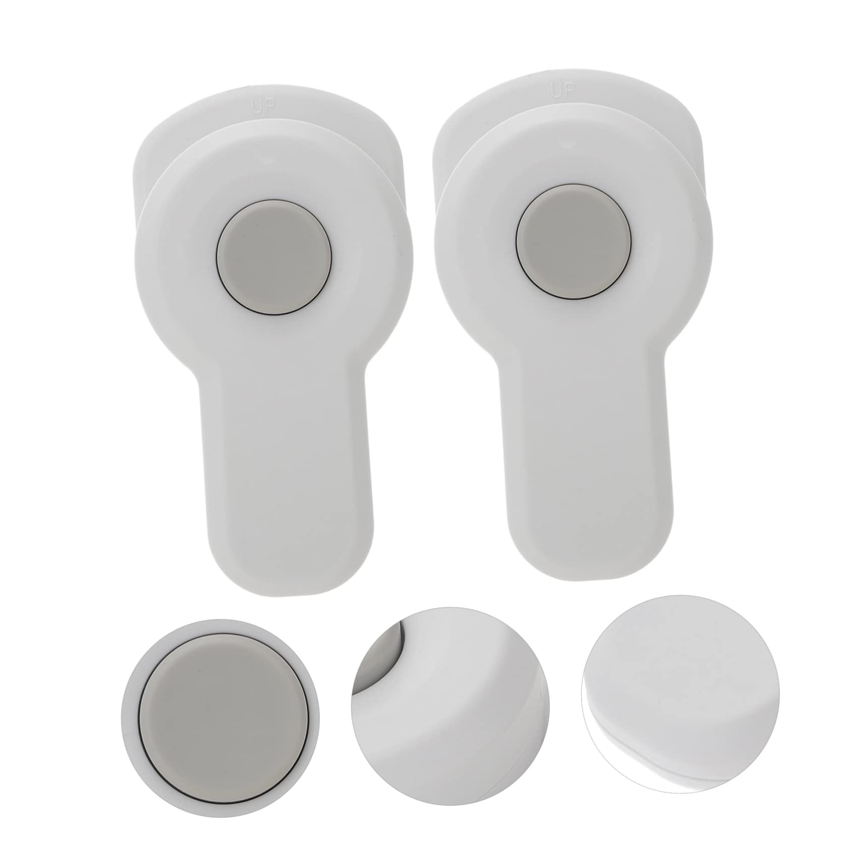 Toyvian 10pezzi Blocco Sicurezza Per Forno Per Chiusura Pratica e Resistente Installazione Facile Con Design Adesivo Protezione Sicura Per Piccoli e Affidabile