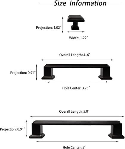 Miniatura 5 de SIWOTED Paquete de 10 manijas de gabinete de cocina de 3 34 pulgadas, herrajes de gabinete de zinc sólido dorado mate para armario, armario, armario