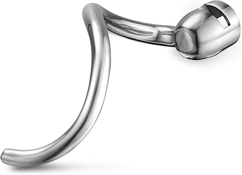 Miniatura 3 de Gdrtwwh Accesorio de gancho de masa de acero inoxidable para KitchenAid de 5 y 6 cuartos de galón, gancho de pan de piezas de repuesto, apto para