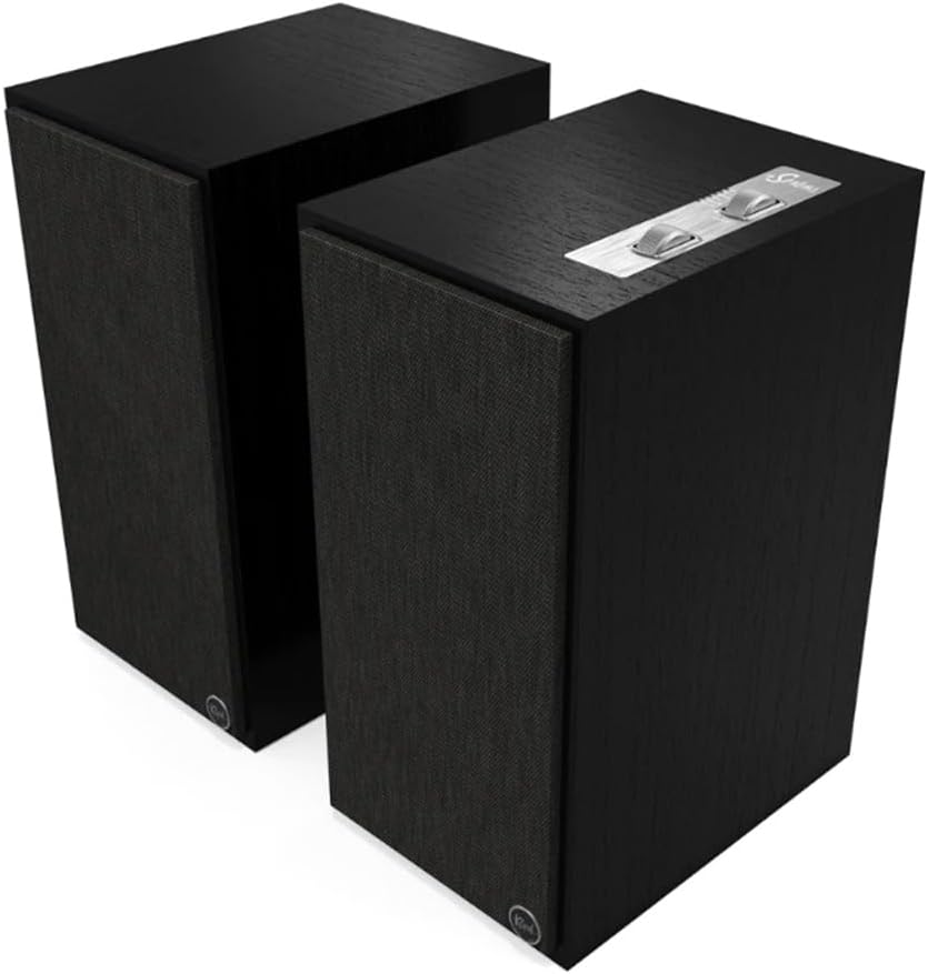 - The Sevens Heritage Inspired (Pair) Powered Speakers - Black