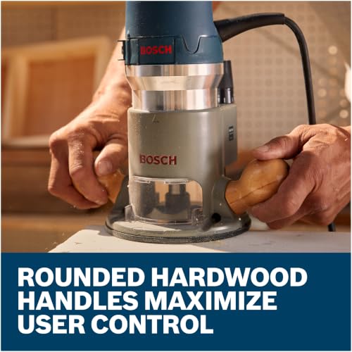 Bosch 1617EVSPK 2.25 HP Combination Plunge- and Fixed-Base Router - image 7