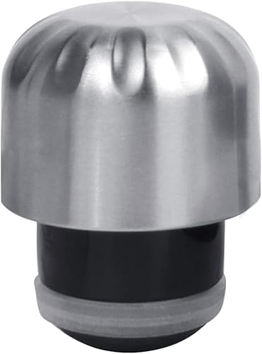 koodee Tapa de repuesto para botella de agua de acero inoxidable con forma de cola de 9 onzas, 12 onzas, 17 onzas, accesorio de tapa sin BPA