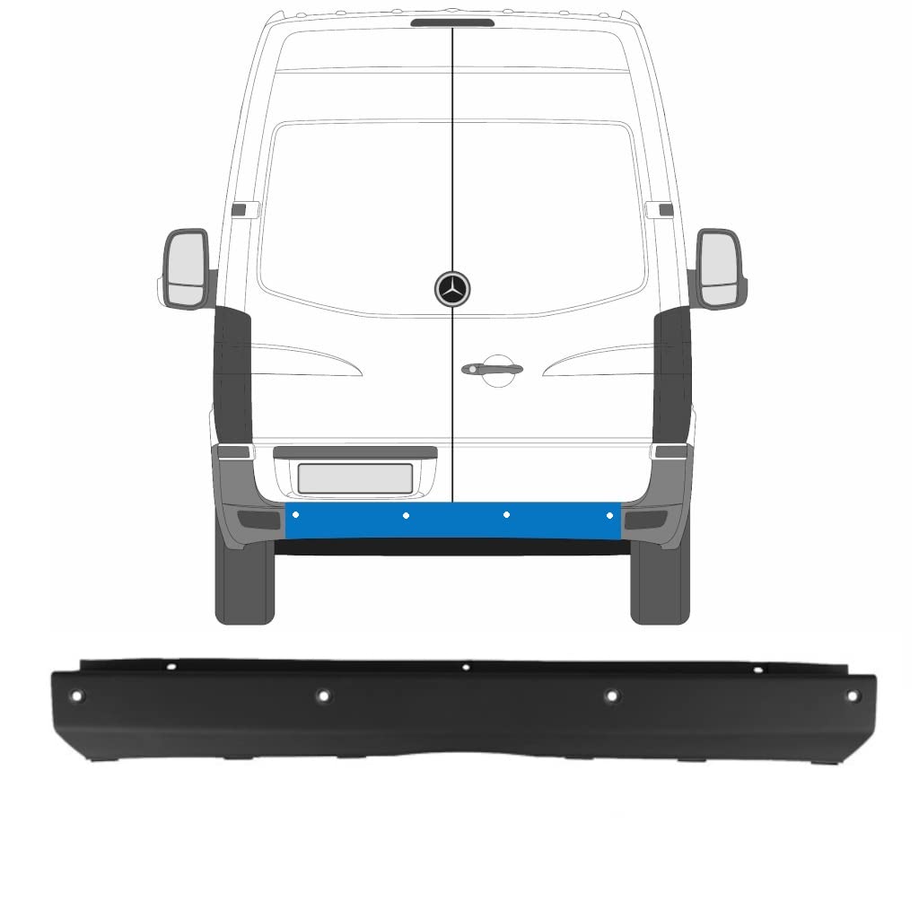 Hintere Stoßstange mit PDC für Mercedes Sprinter 2006-2018