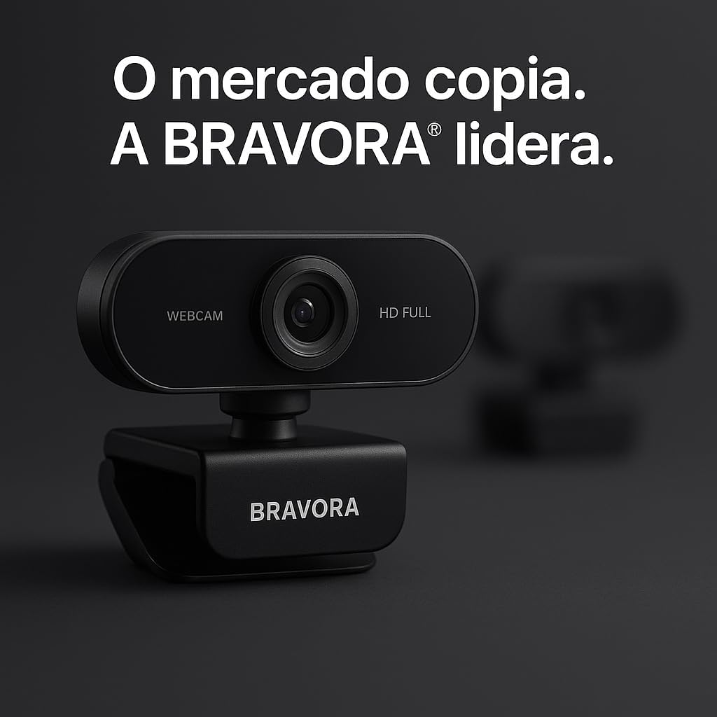 Review Webcam Full HD BRAVORA®: descubra como elevar suas videoconferências e streams! 7 51JRQeBhblL. AC SL1024