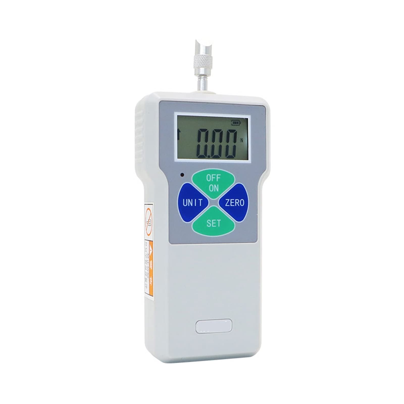 Dinamómetro, medidor de Fuerza Digital, medidor de Prueba portátil de Empuje y tracción de 100 N/200 N/300 N/500 N. Instrumentos de medición.