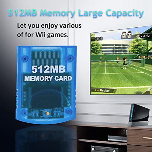 Mcbazel WAII-000001 Gamecube Memory Cards,Memory Card Compatible thumb #4