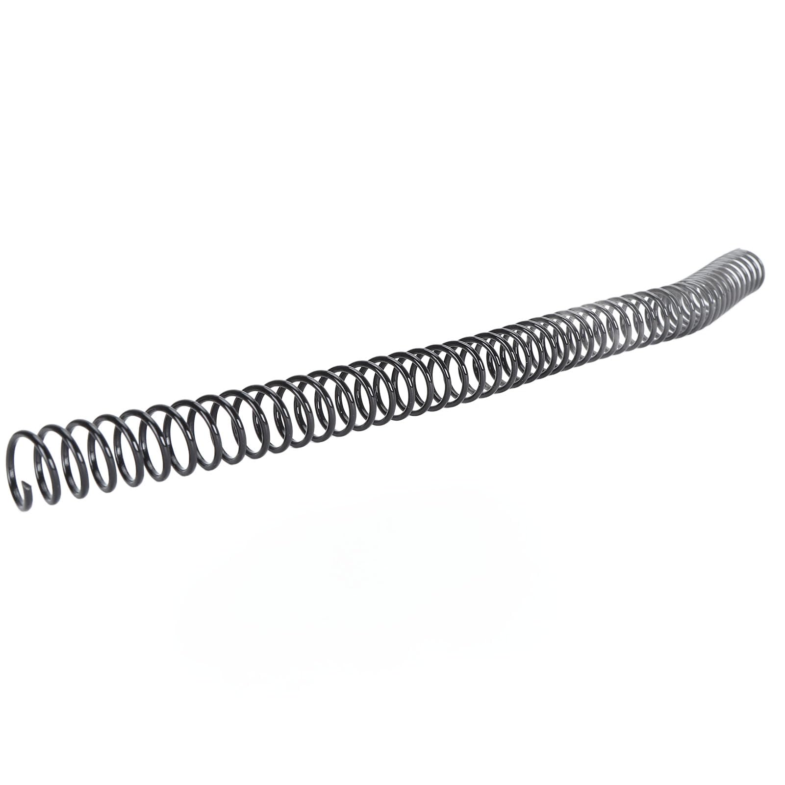 100 szt. Grzbiety do Wiązania Drutu z pojedynczą pętlą, 48 Zębów Spiralna Cewka do Wiązania o Skoku 4:1, 14,3 Mm 115 Arkuszy Drut z możliwością Obrotu o 360 Stopni, Idealny Dokumentów (BLACK)