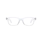 Peepers by PeeperSpecs Clark Blue Light Blocking Reading Glasses, Clear +4.00