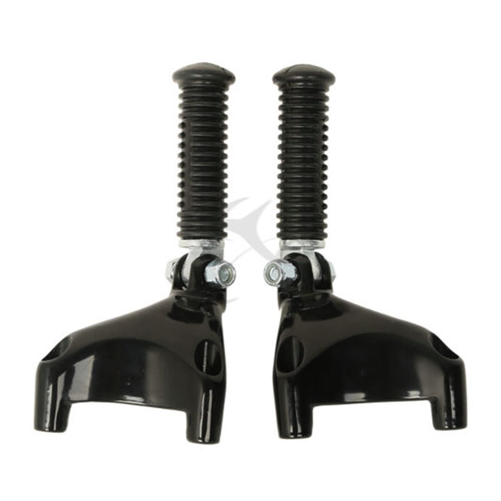 Footpeg moto contre la fatigue du passager : support de repose-pied noir sportster 883